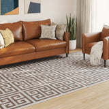 vidaXL Indoor Outdoor Low-Pile Rug 190x300 cm Multicolour