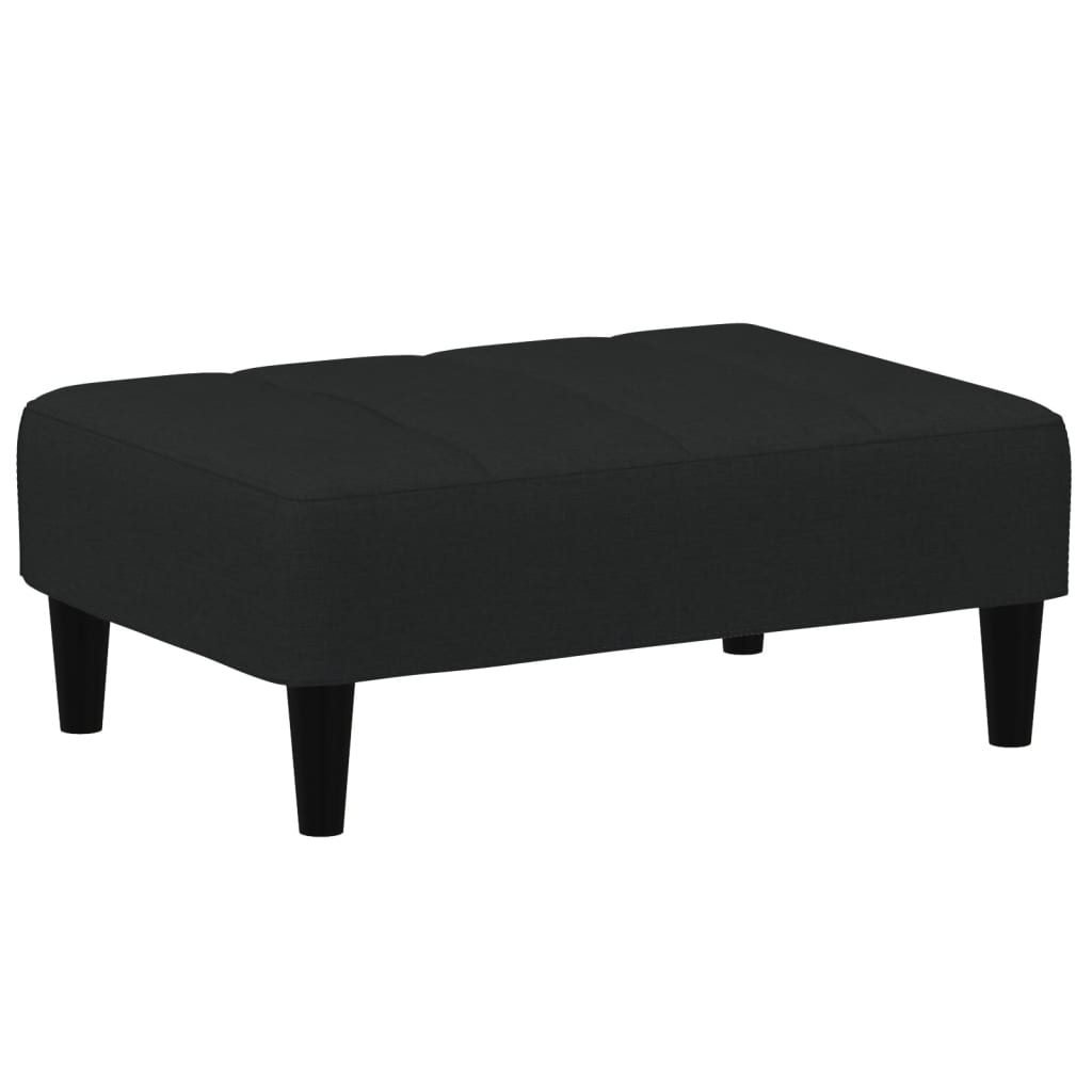 vidaXL Voetenbank 77x55x31 cm fluweel lichtgrijs