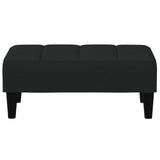 vidaXL Voetenbank 77x55x31 cm fluweel lichtgrijs