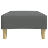 vidaXL Footstool 77x55x31 cm fabric light grey