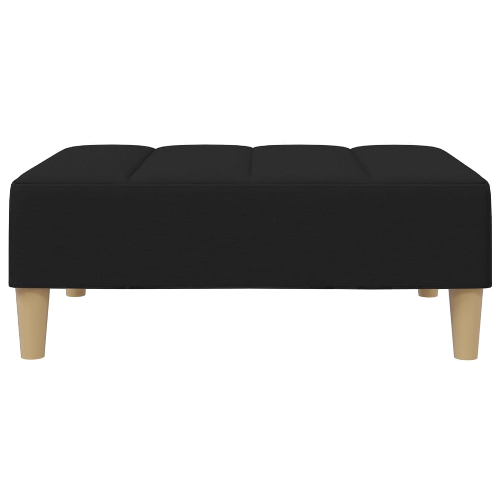 vidaXL Ottoman 77x55x31 cm fabric dark grey