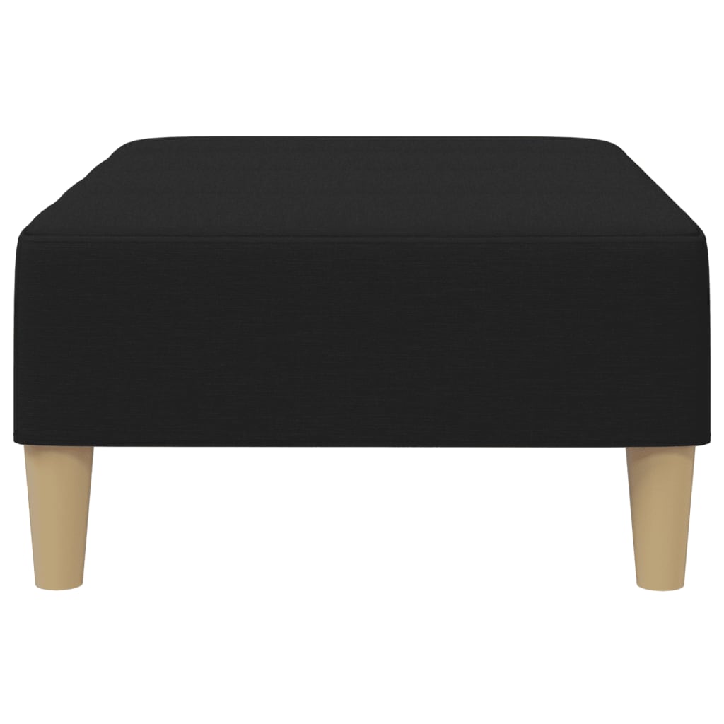 vidaXL Ottoman 77x55x31 cm fabric dark grey
