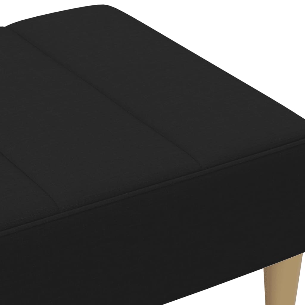 vidaXL Ottoman 77x55x31 cm fabric dark grey
