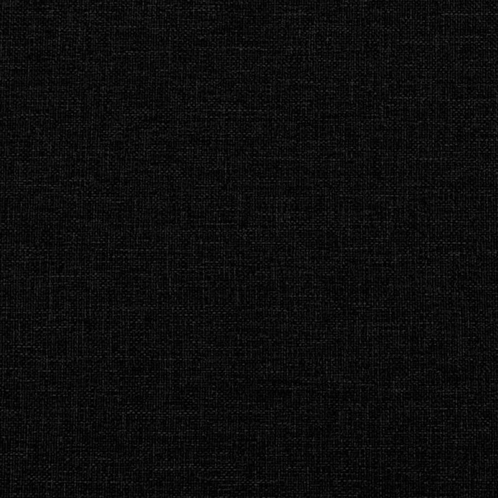 vidaXL Ottoman 77x55x31 cm fabric dark grey