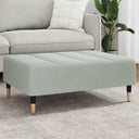 vidaXL Footstool 77x55x31 cm velvet blue