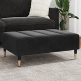 vidaXL Footstool 77x55x31 cm velvet blue