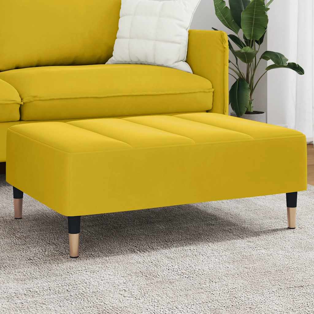 vidaXL Footstool 77x55x31 cm velvet blue