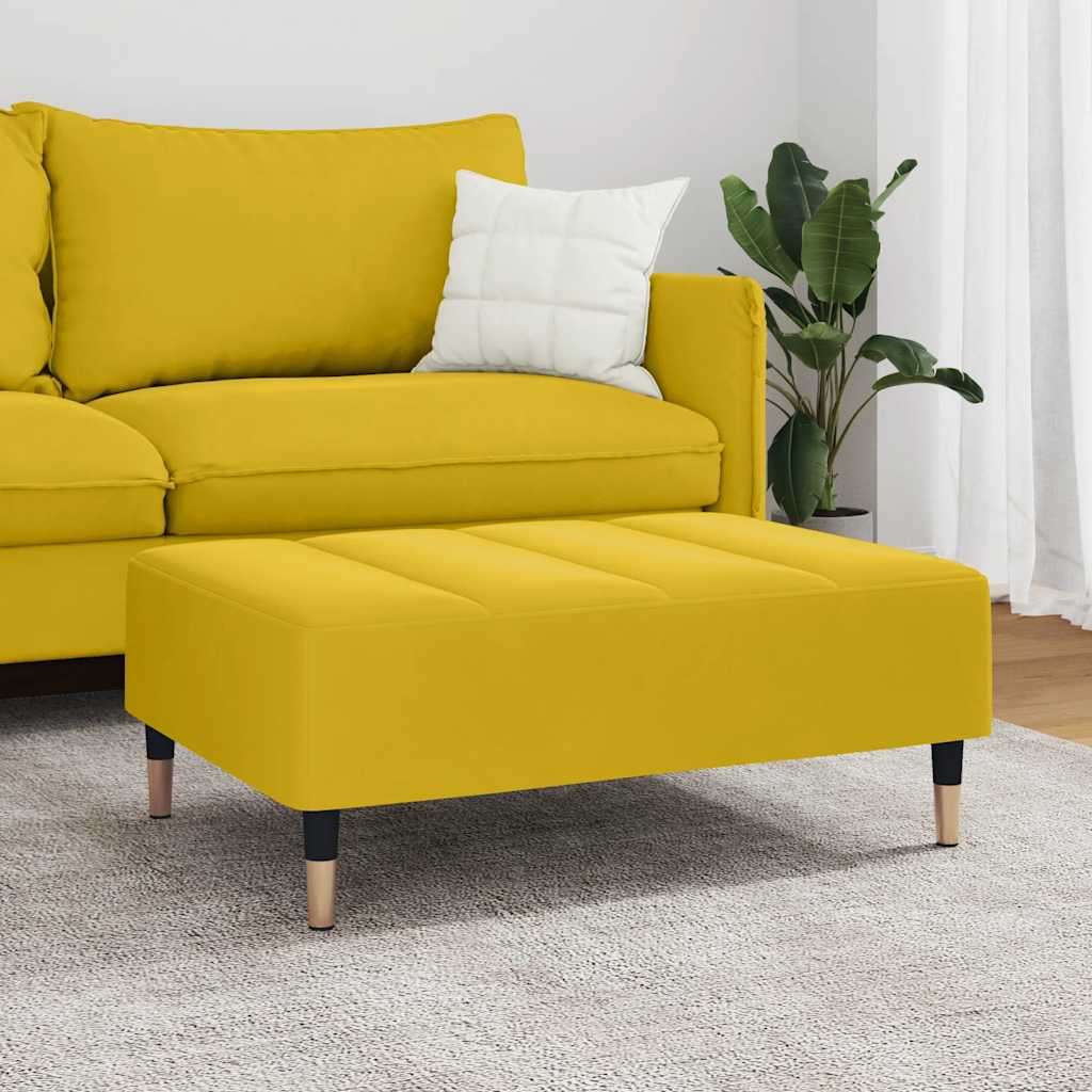 vidaXL Footstool 77x55x31 cm velvet blue