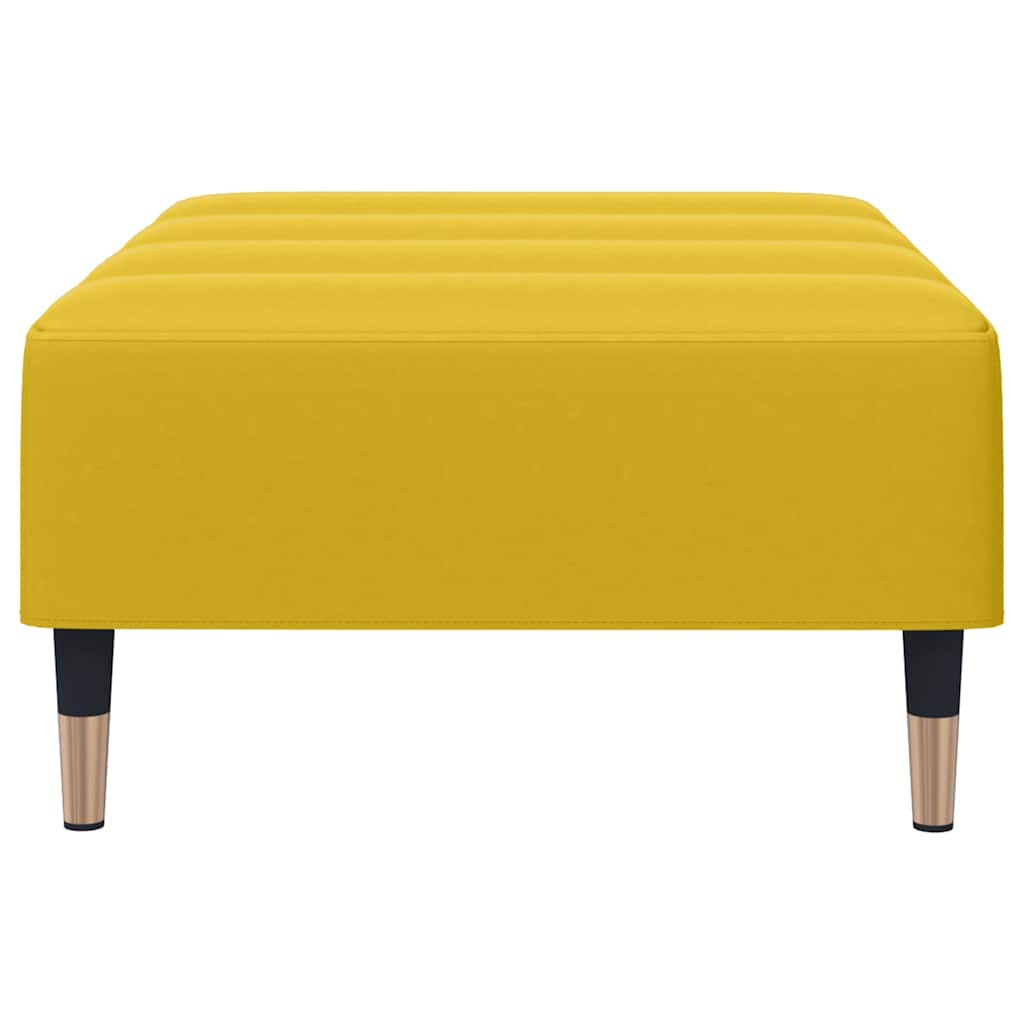 vidaXL Footstool 77x55x31 cm velvet blue