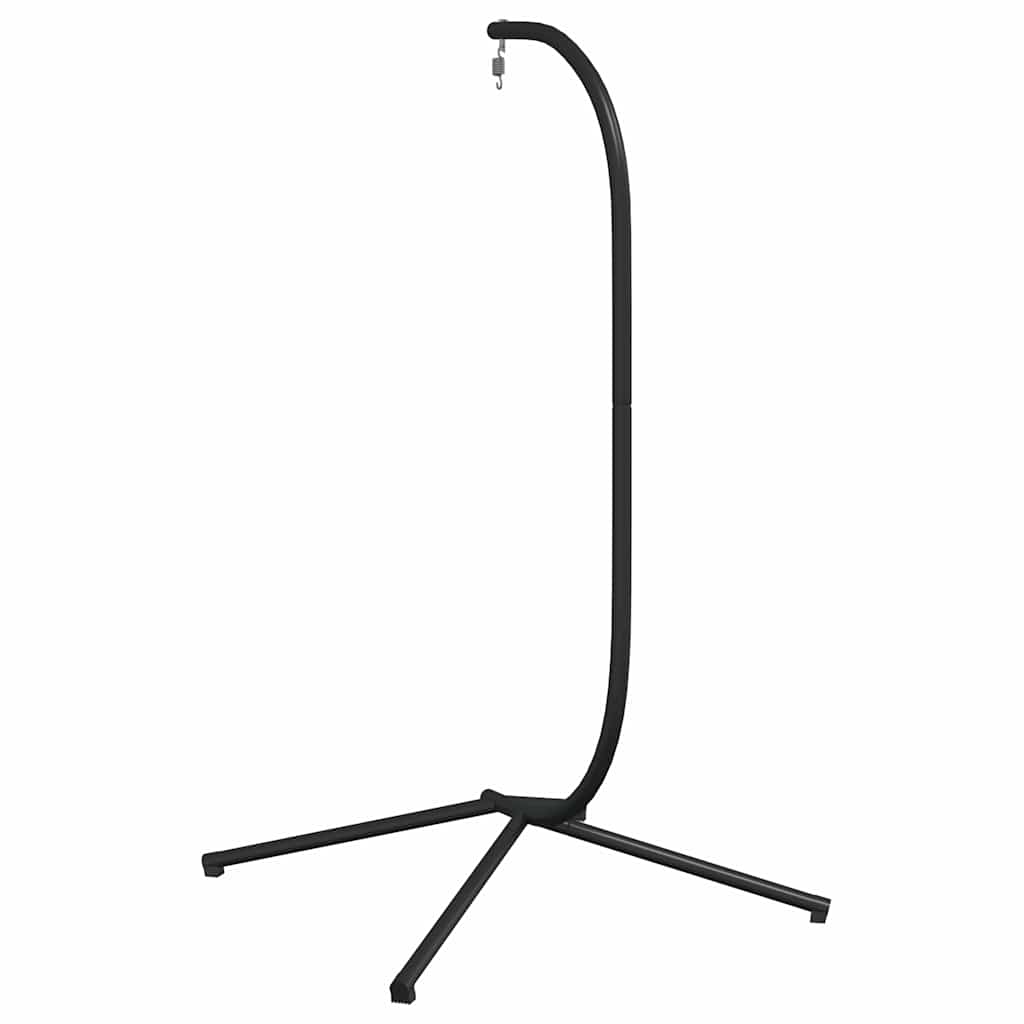 vidaXL Hangende Egg Chair standaard zonder mand antraciet staal