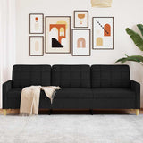 vidaXL Fauteuil 60 cm stof lichtgrijs