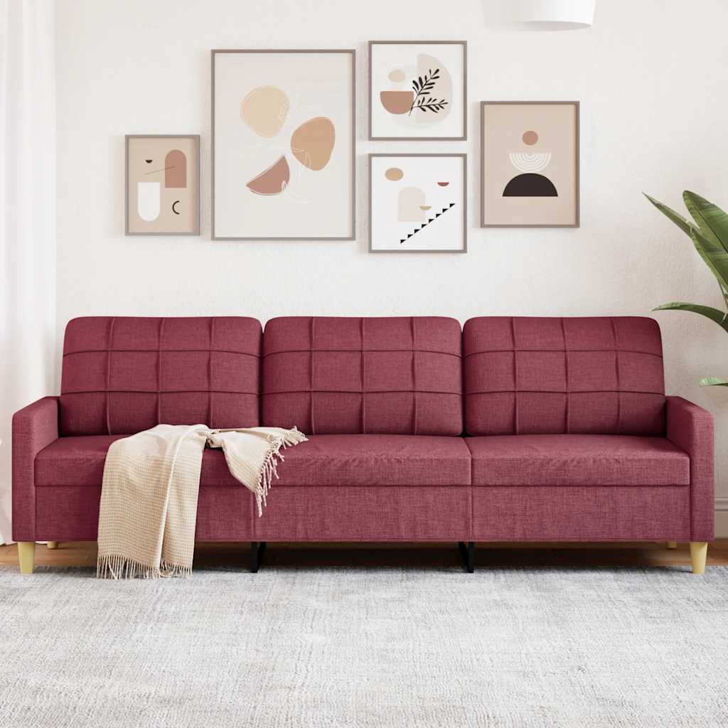 vidaXL Fauteuil 60 cm stof lichtgrijs