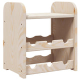 vidaXL Wijnrek 33x25x37 cm massief grenenhout