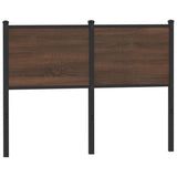 vidaXL Replacement Headboard 75 cm Engineered Wood and Steel Smoked Oak