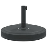 vidaXL Parasol Base with Handles for Ø38 / 48 mm Pole 25 kg Round