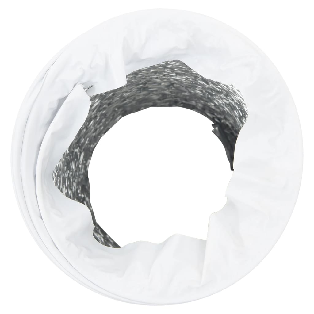 vidaXL Ventilatieslang Ø10 cm 6 m aluminium en PVC