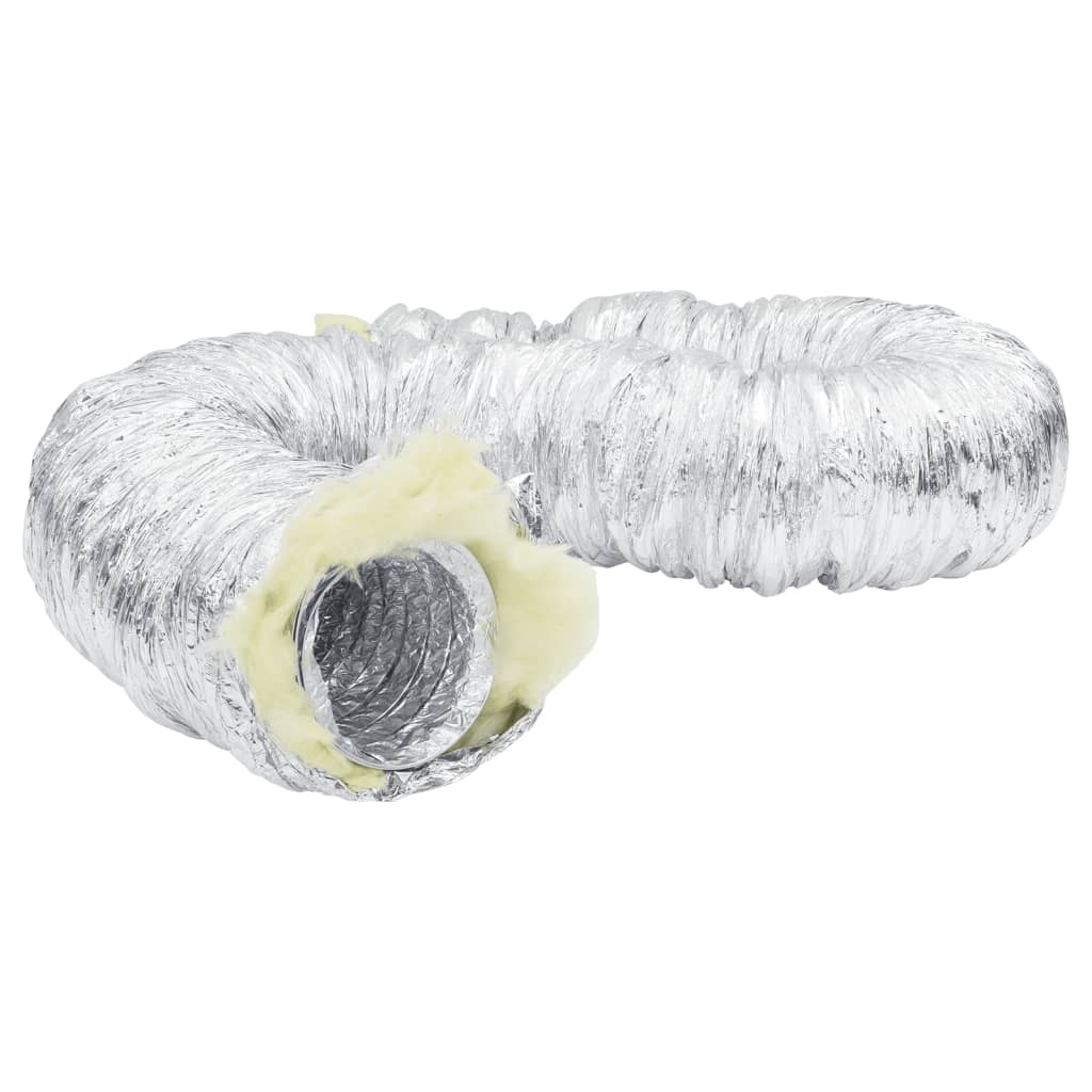 vidaXL Ventilatieslang geïsoleerd Ø15 6 m cm aluminium