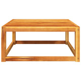 vidaXL Garden Table 65x65x29 cm Solid Acacia Wood