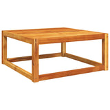 vidaXL Garden Table 65x65x29 cm Solid Acacia Wood