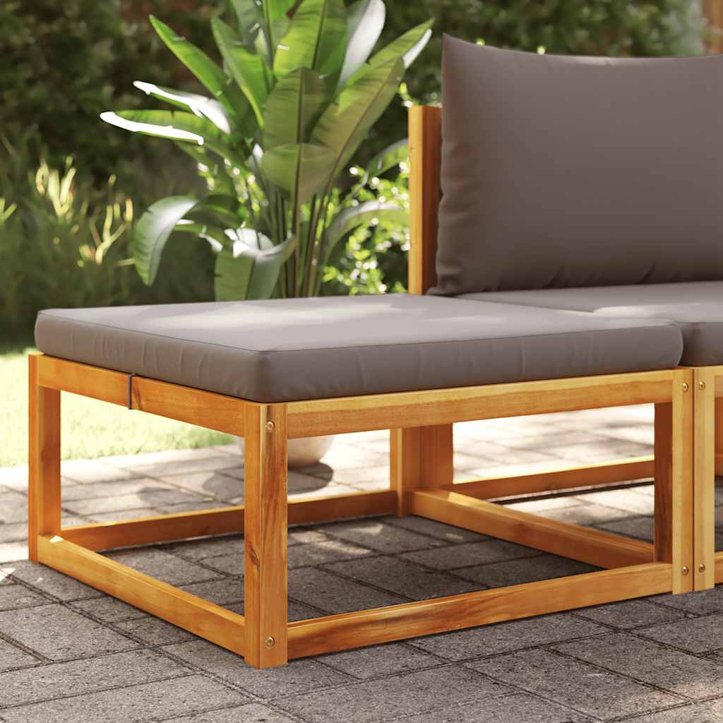 vidaXL Garden Table 65x65x29 cm Solid Acacia Wood