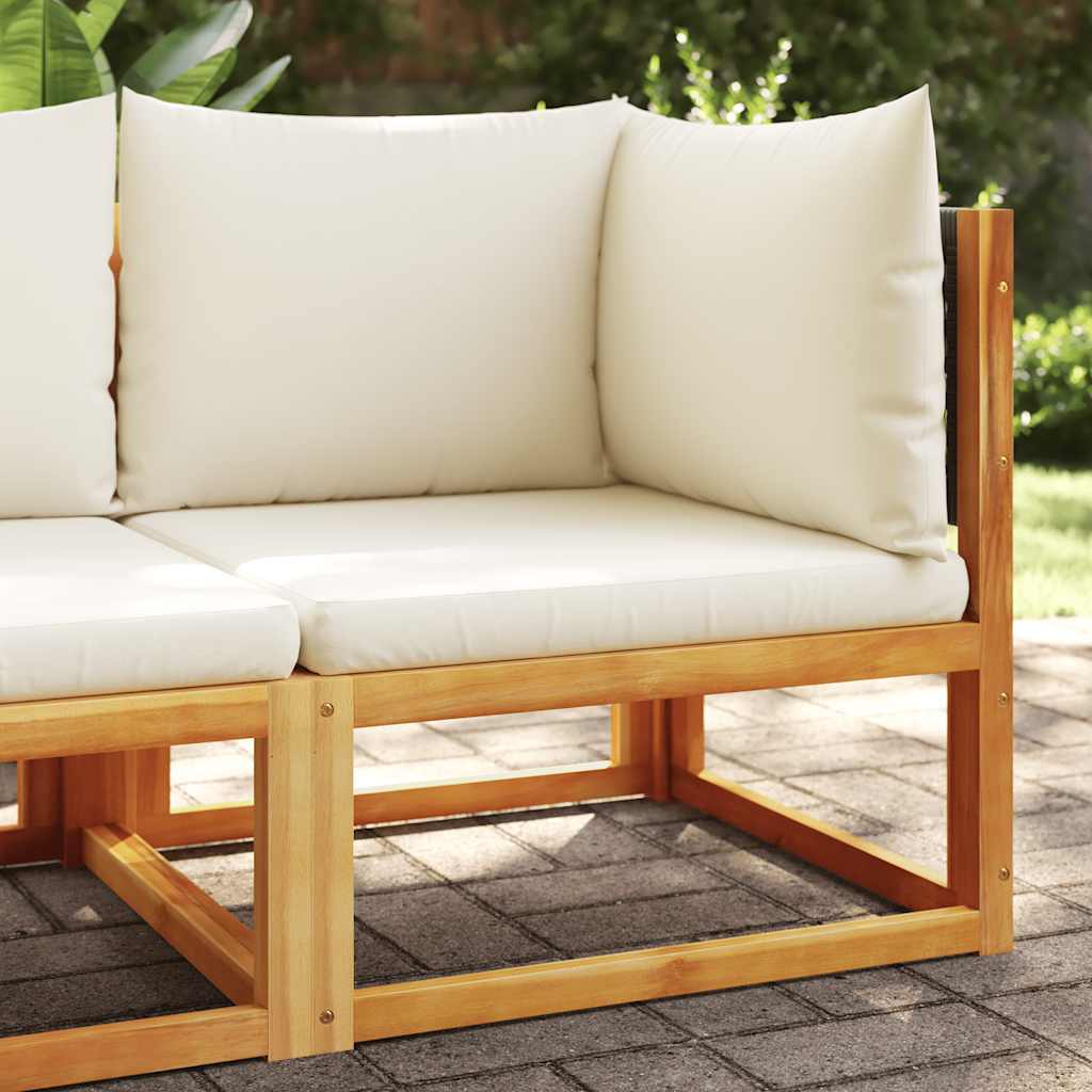 vidaXL Tuintafel 65x65x29 cm massief acaciahout