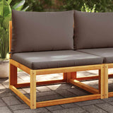 vidaXL Tuintafel 65x65x29 cm massief acaciahout