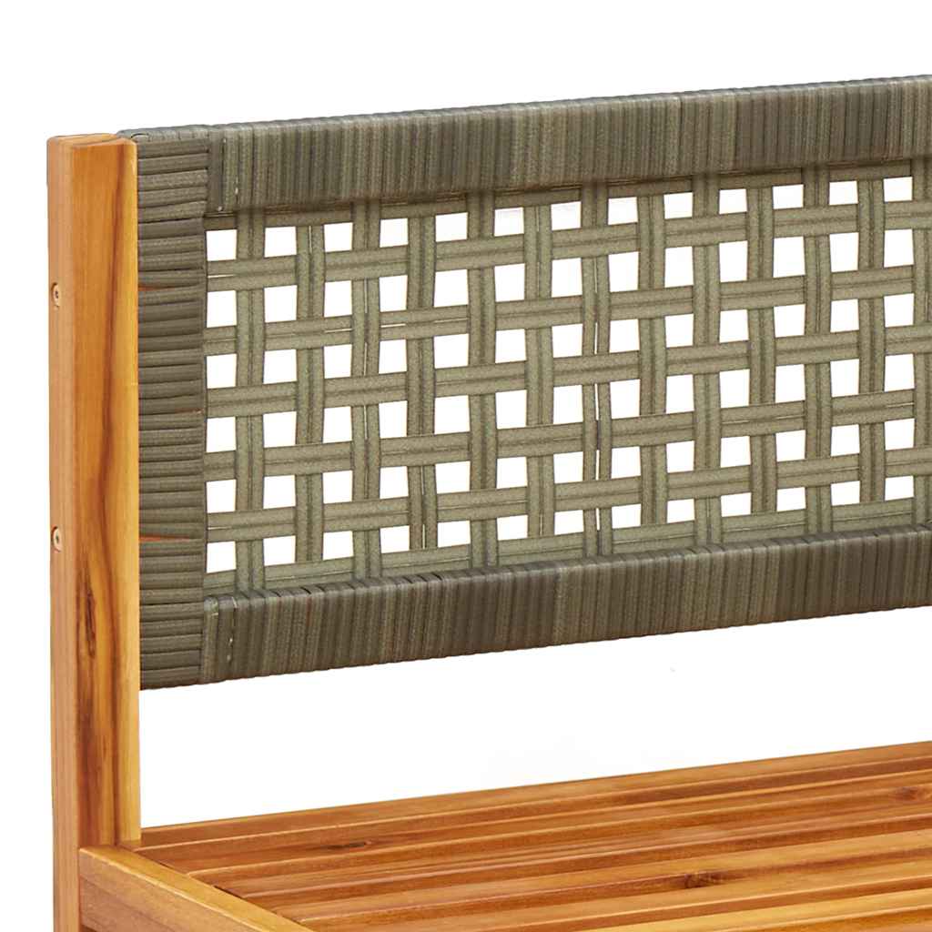 vidaXL Tuintafel 65x65x29 cm massief acaciahout