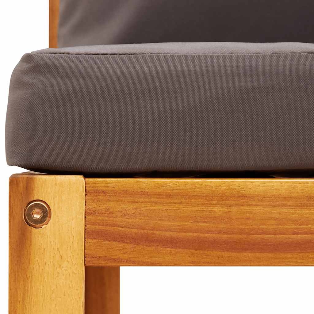 vidaXL Tuintafel 65x65x29 cm massief acaciahout