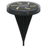 vidaXL Grondlampen 4 st solar met grondpennen warmwit