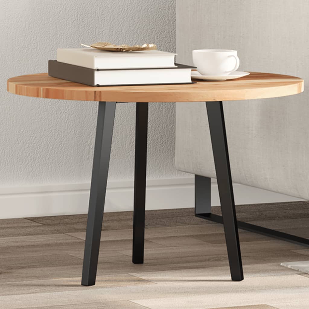 vidaXL Tabletop round Ø 40x2 cm solid acacia wood