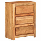 vidaXL Ladekast 60x33x75 cm massief acaciahout