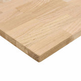 vidaXL Keuken werkblad rechthoekig 40x63,5x2,7 cm massief eikenhout