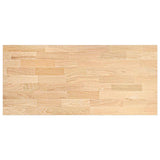 vidaXL Keuken werkblad rechthoekig 40x63,5x2,7 cm massief eikenhout