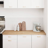 vidaXL Keuken werkblad rechthoekig 40x63,5x2,7 cm massief eikenhout