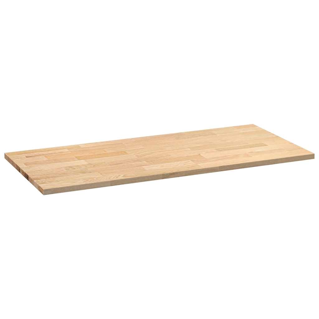 vidaXL Keuken werkblad rechthoekig 40x63,5x2,7 cm massief eikenhout