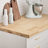 vidaXL Keuken werkblad rechthoekig 40x63,5x2,7 cm massief eikenhout