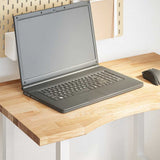 vidaXL Rectangular Desk Top 80x50x2.5 cm Untreated Oak Wood