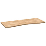 vidaXL Rectangular Desk Top 80x50x2.5 cm Untreated Oak Wood