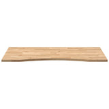 vidaXL Rectangular Desk Top 80x50x2.5 cm Untreated Oak Wood