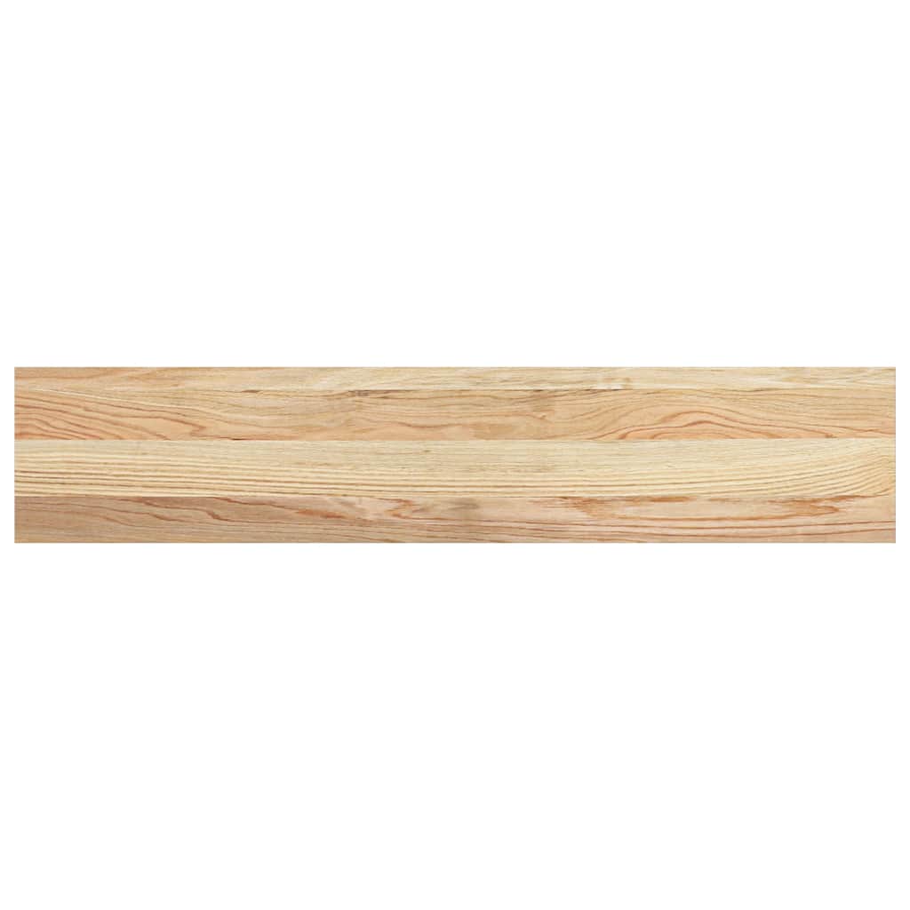 vidaXL Vensterbanken 2 st onbehandeld 70x15x2 cm massief eikenhout