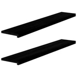 vidaXL Vensterbanken 2 st onbehandeld 70x15x2 cm massief eikenhout