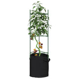 vidaXL Tomatenkooien 4 st 116 cm staal en polypropeen
