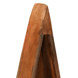 vidaXL Kast bootvorm 39x27x127 cm gerecycled hout