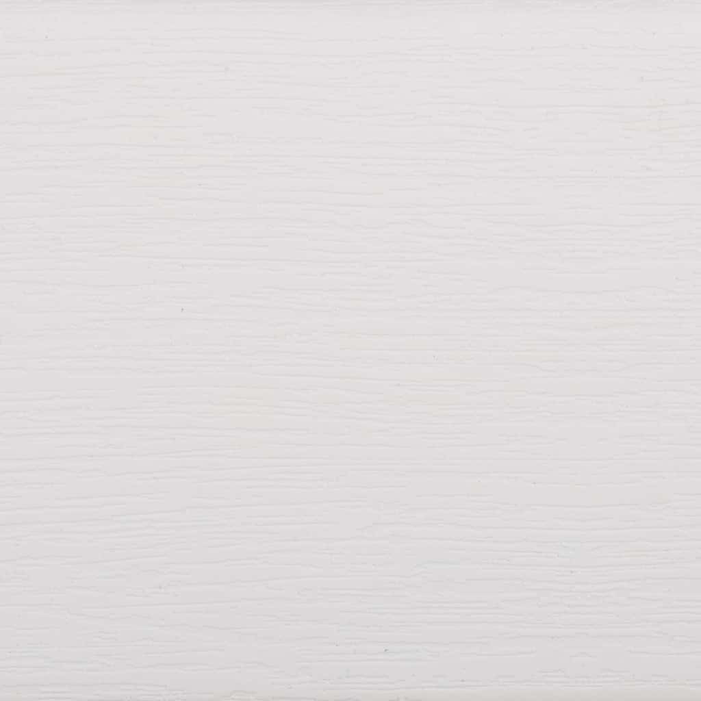 vidaXL Tuinbankje 110x52x71 cm polypropeen wit