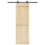 vidaXL Parts Box for Sliding Door SKIEN 183 cm Steel Black