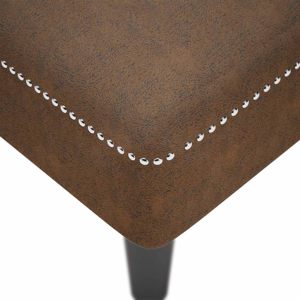 vidaXL Chaise longue kussen en rechterarmleuning kunstleer donkergrijs