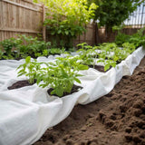 vidaXL Geotextile Membrane 1x10 m Polyester White