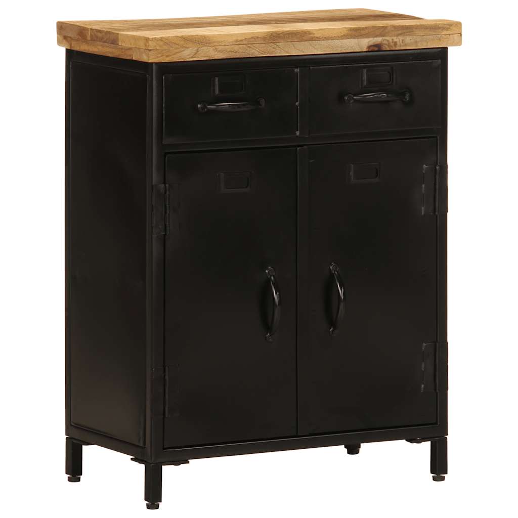 vidaXL Dressoir 60x30x76 cm ruw mangohout