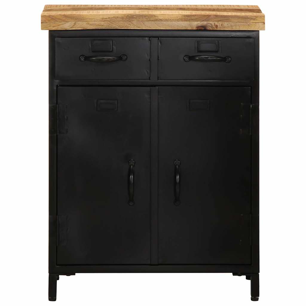 vidaXL Dressoir 60x30x76 cm ruw mangohout
