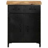 vidaXL Dressoir 60x30x76 cm ruw mangohout